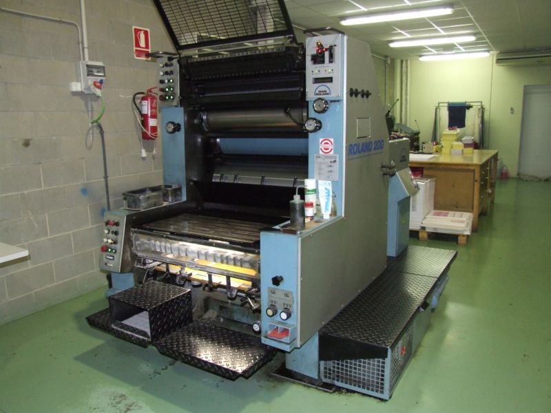 Image of used Roland 201 TOB printing press