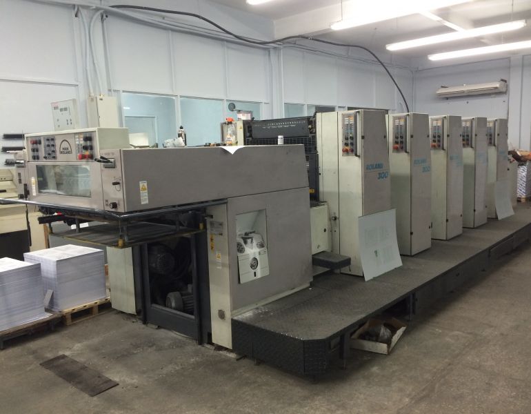 Image of used Roland 305 HOB printing press
