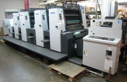Image of used Shinohara 74 IVP printing press