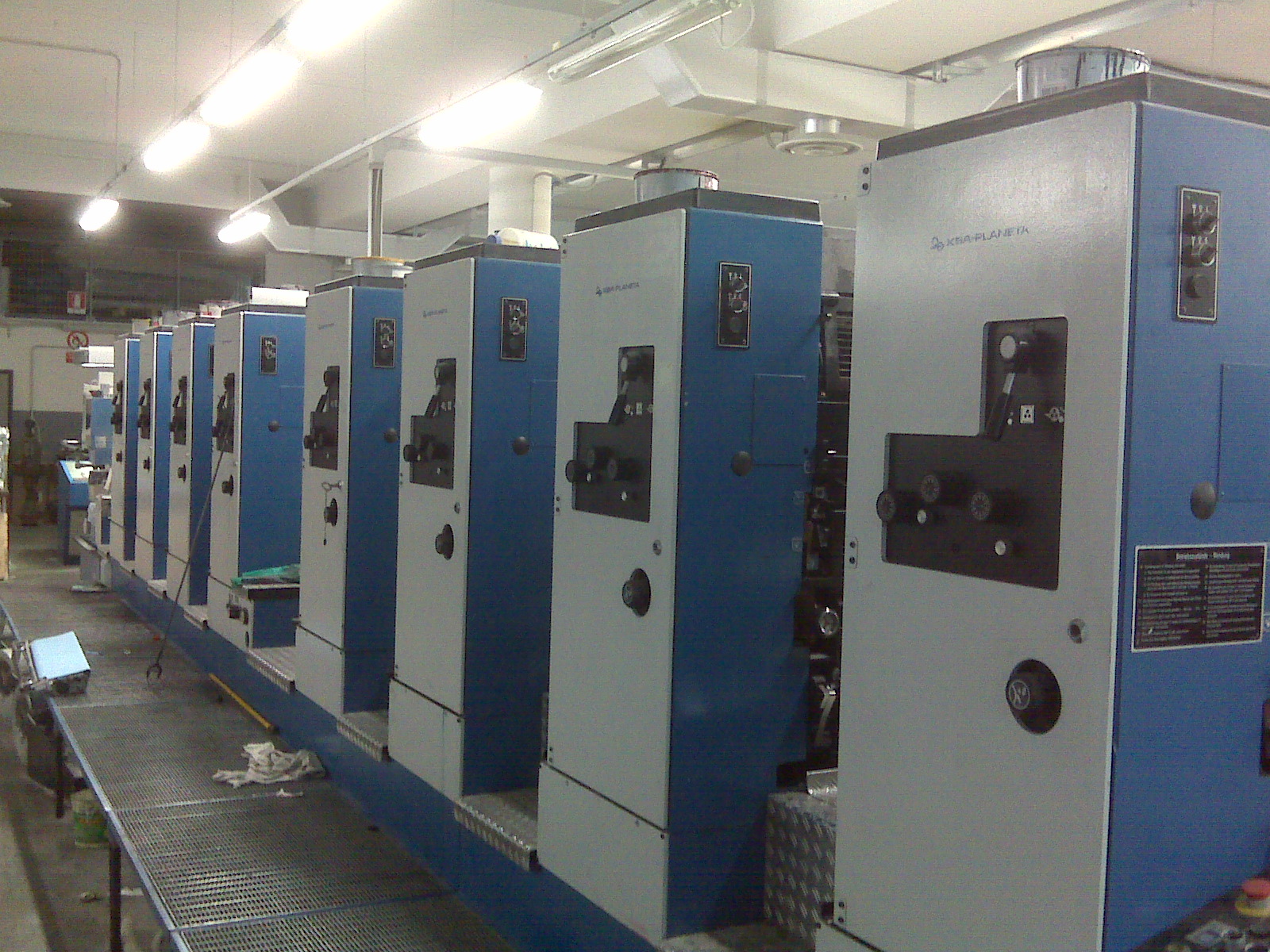 Used KBA Rapida 1048 Printing Press For Sale