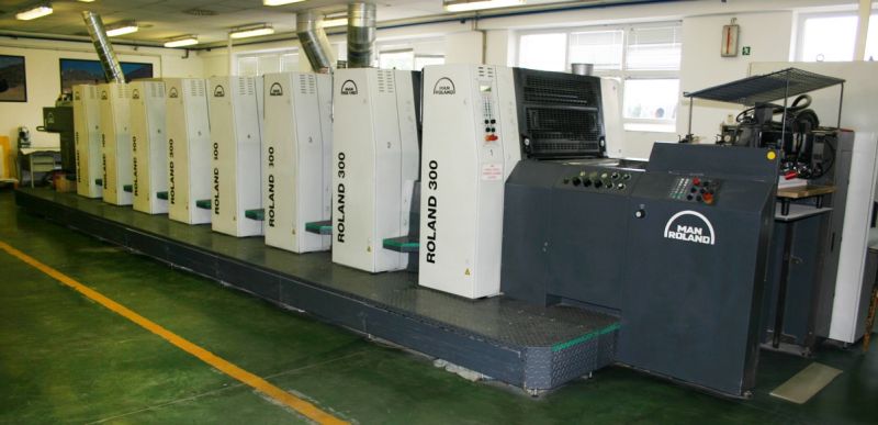 Image of used Roland 308 HOB printing press