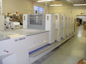Image of used Sakurai Oliver 566 SI+L printing press