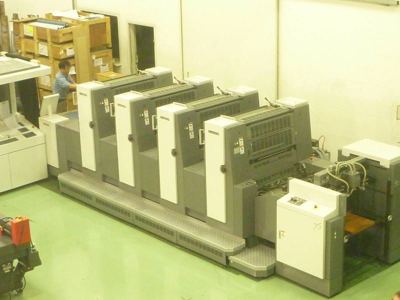 Image of used Shinohara 75 IV printing press