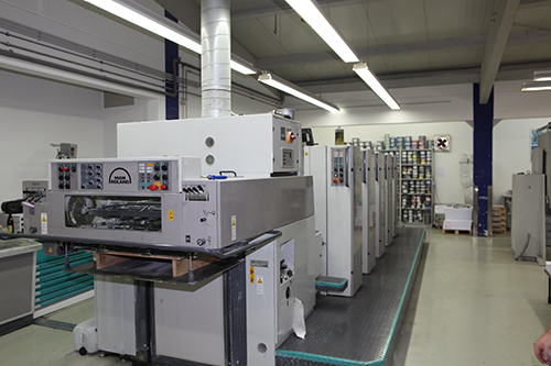 Image of used Roland 305 HOB printing press