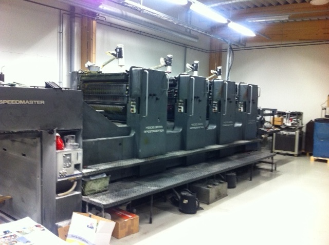 Image of used Heidelberg Speedmaster 102 VP printing press
