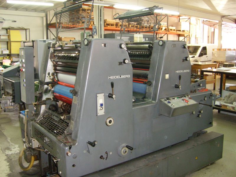 Image of used Heidelberg GTOZ 52 printing press