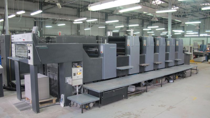 Image of used Heidelberg Speedmaster 74-5-P-H-L printing press