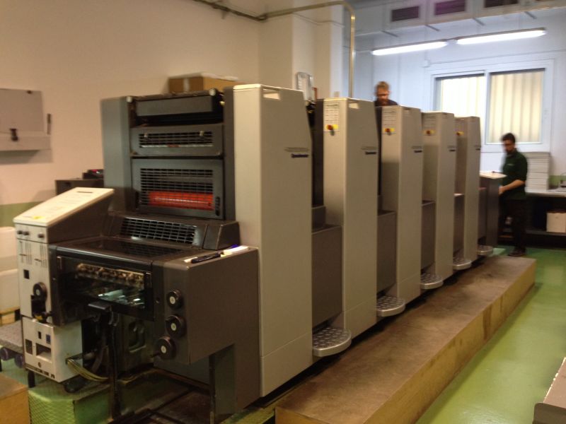 Image of Used Heidelberg Speedmaster 52-5 Printing Press