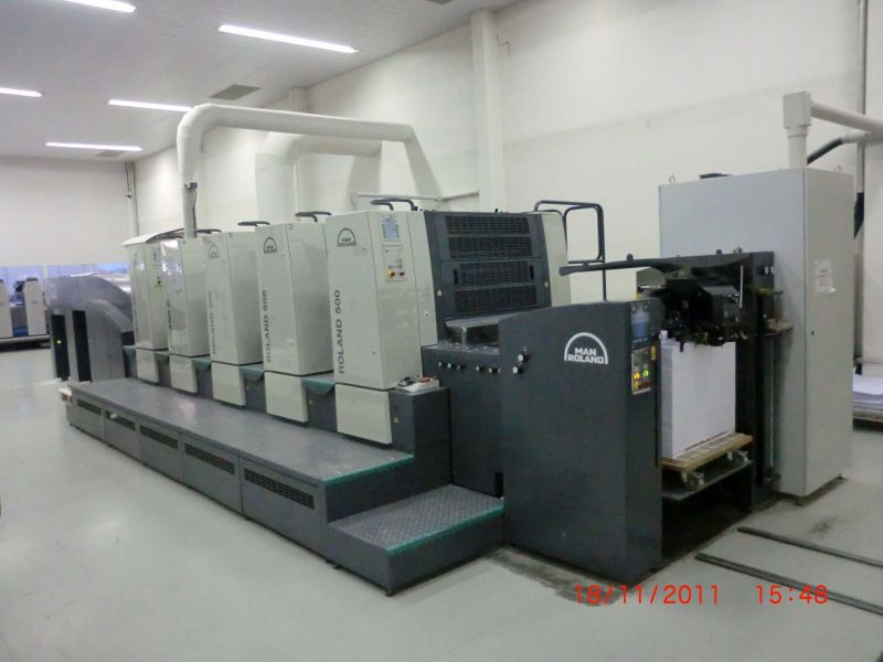 Image of used Roland 504 OB LV printing press