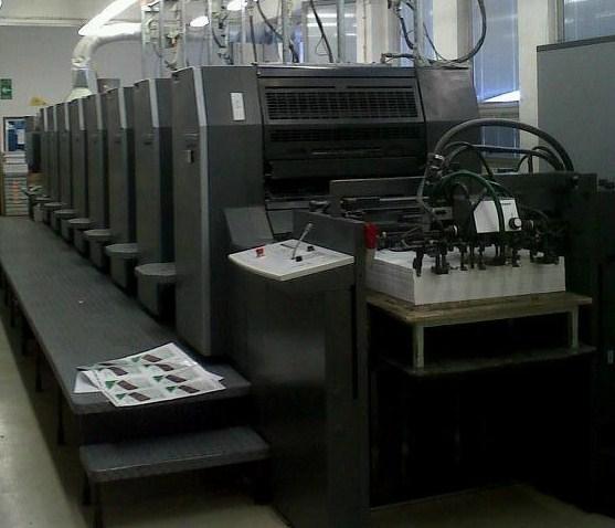 Image of used Heidelberg Speedmaster 74-8-P-H printing press