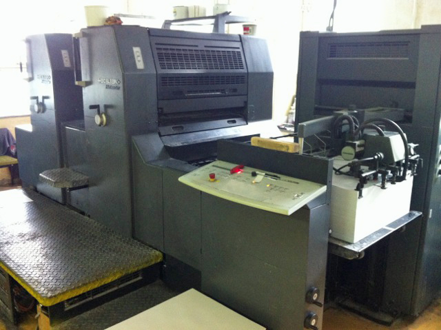 Image of used Heidelberg Printmaster 74-2-P printing press