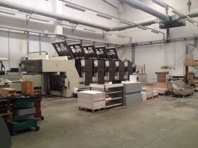 Image of used Mitsubishi 3H-5 printing press
