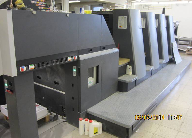 Image of used Heidelberg Speedmaster CD 74-4 printing press