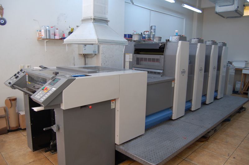 Image of used Ryobi 524 GX printing press
