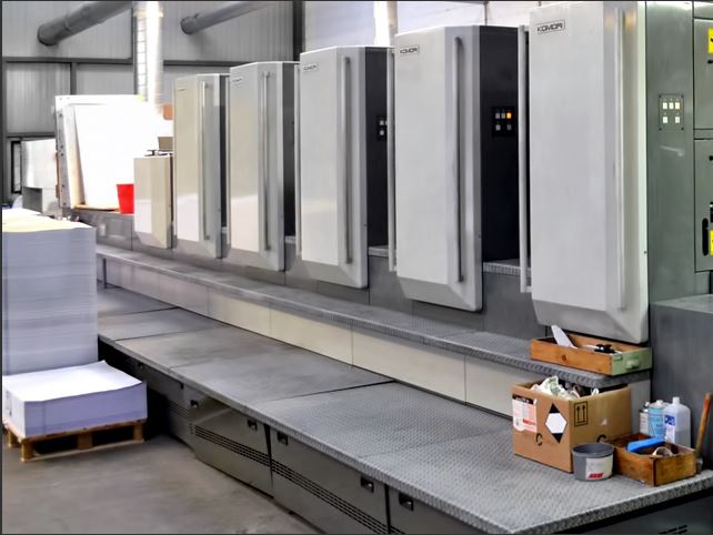 Image of used Komori Lithrone S 540+C printing press