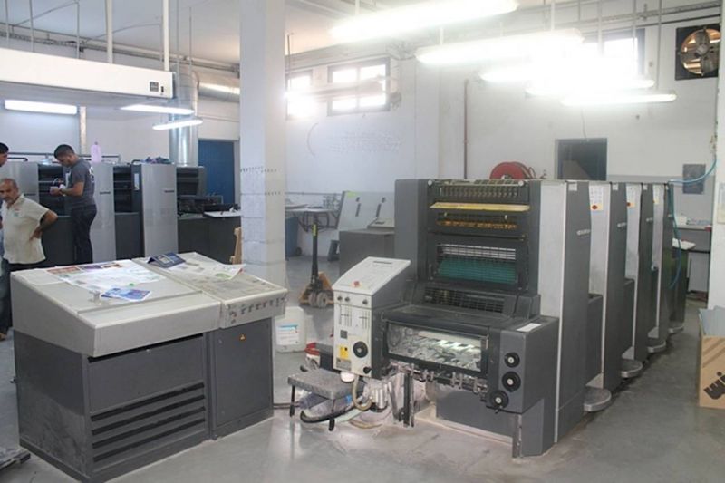 Image of used Heidelberg Speedmaster 52-4 printing press