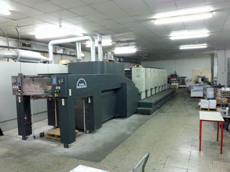 Image of used Roland 506 HOB+L printing press