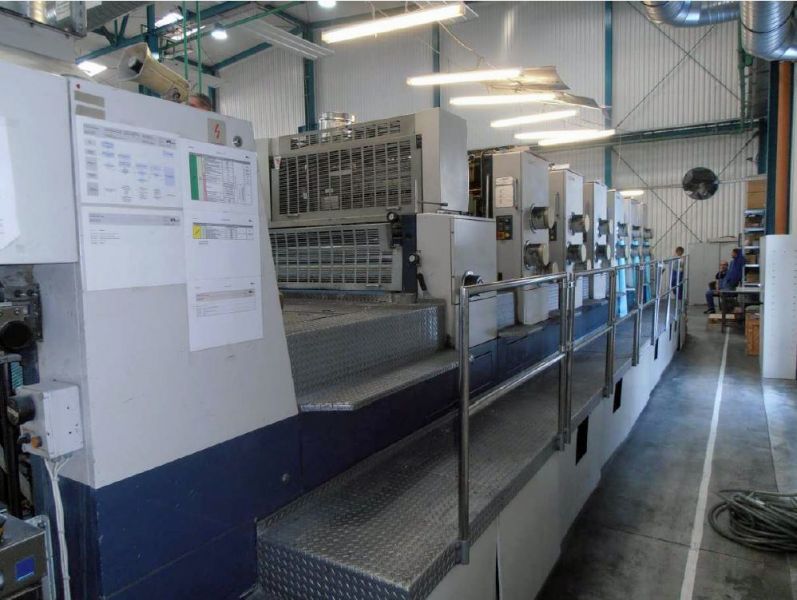 Image of used Komori Lithrone 640+C printing press