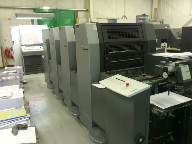 Image of used Heidelberg Speedmaster 52-4 printing press