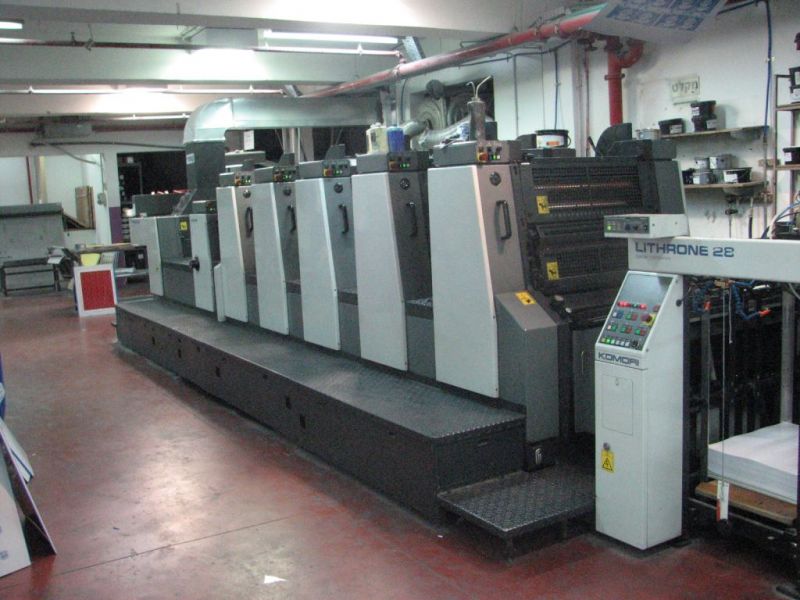 Image of used Komori Lithrone 528 EM+C printing press