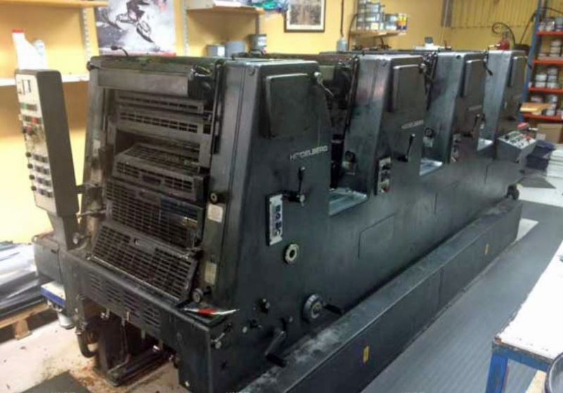 Image of used Heidelberg GTOV 52 printing press