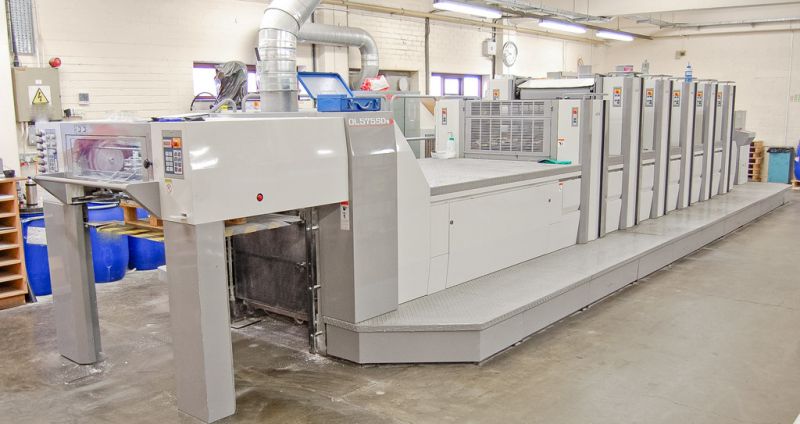 Image of used Sakurai Oliver 575 SD+C printing press