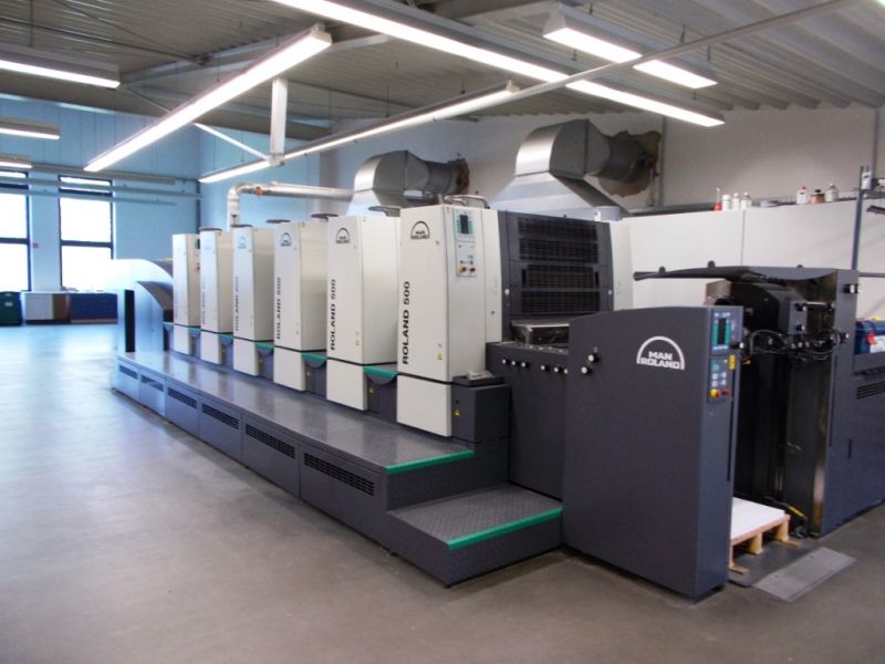 Image of used Roland 505 OB LV printing press