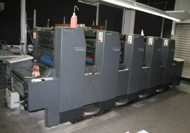 Image of used Heidelberg Speedmaster 52-5 printing press