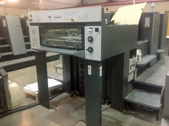 Image of Used Heidelberg SM 74-2-P-H Two Colour Printing Press For Sale