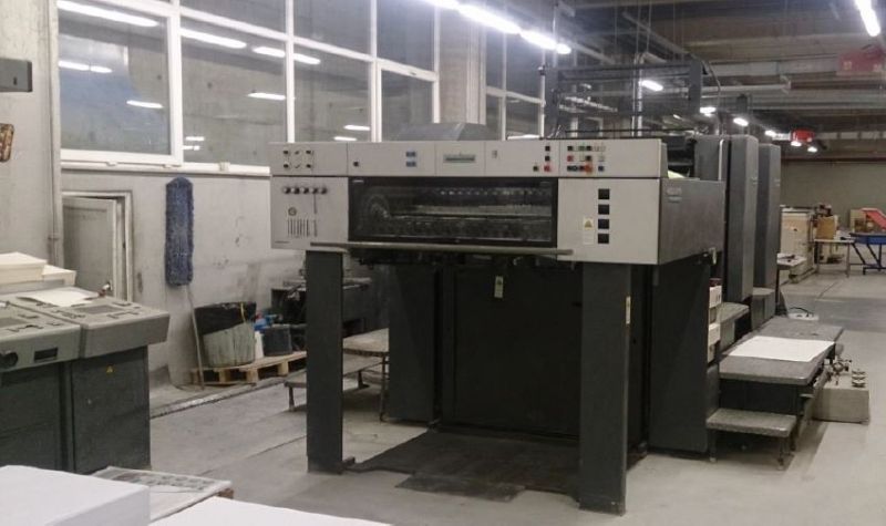 Image of used Heidelberg Speedmaster 102-2-P printing press