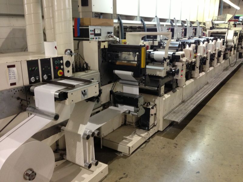 Image of Used Nilpeter F3000 Labels Web Press For Sale