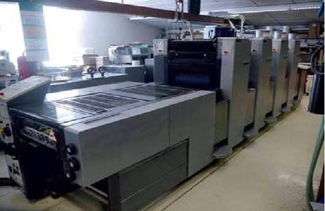 Image of Used Heidelberg Speedmaster 52-4-H Printing Press