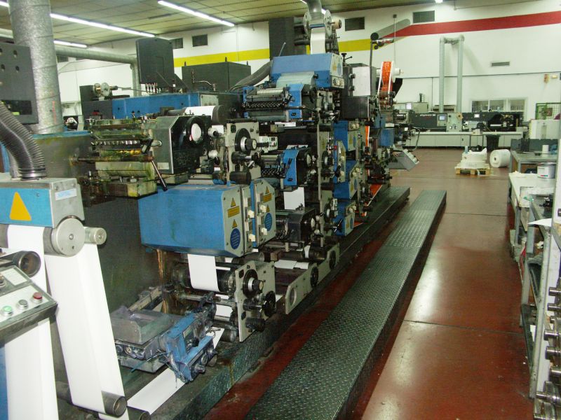 Image of Used Gallus R 200 B Labels Web Press For Sale
