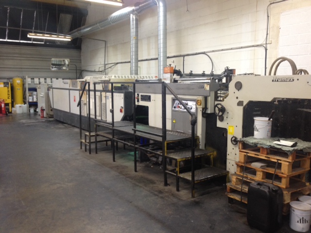Image of Used Sakurai SC-102DX Coating & Laminating Machine For Sale