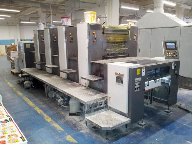 Image of Used Shinohara 66 IV Four Colour Printing Press For Sale