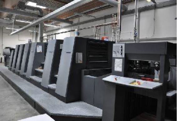 Image of Used Heidelberg CD 74-6-P-L Six Colour Printing Press With Coating Unit For Sale