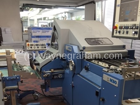 Image of Used MBO K530 Folder For Sale