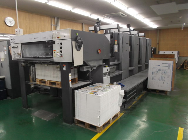 Image of Used Heidelberg SM 102-4-P Four Colour Printing Press For Sale