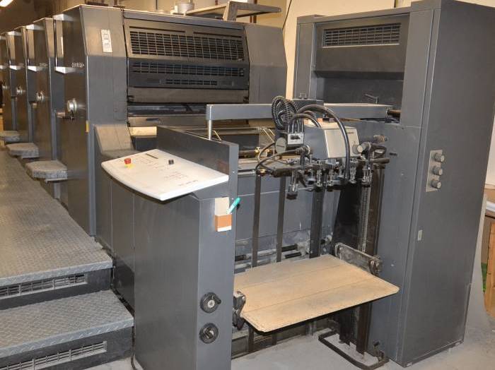 Image of Used Heidelberg PM 74-4 Four Colour Printing Press For Sale