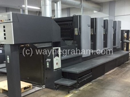 Image of Used Heidelberg SM CD 102-4 Four Colour Printing Press For Sale