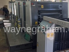 Image of Used Komori Spica 529 Five Colour Printing Press For Sale