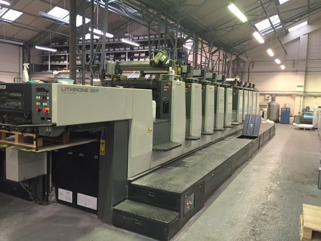 Image of Used Komori Lithrone 1028 Ten Colour Printing Press For Sale