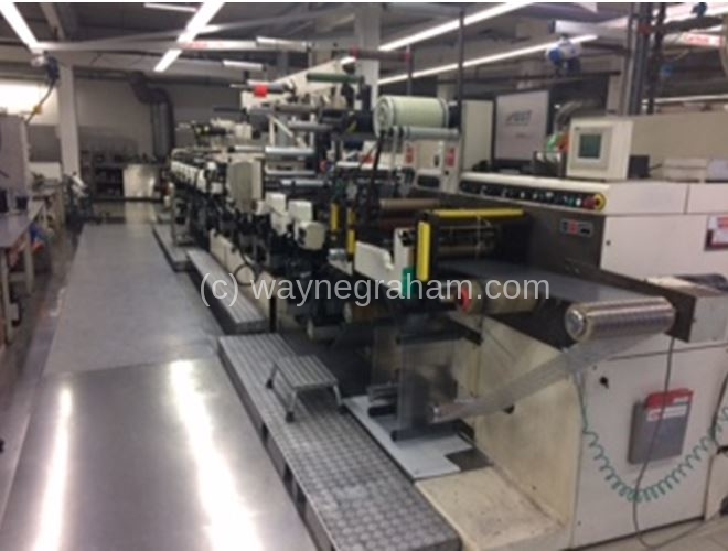 Image of Used Nilpeter FA-3300 Flexographic Label Web Press
