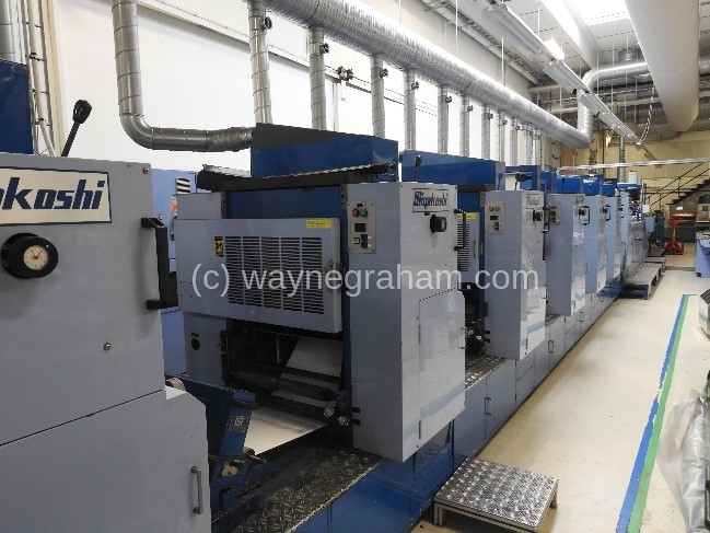 Image of Used Miyakoshi MVF-20L Continuous And Business Forms Web Press