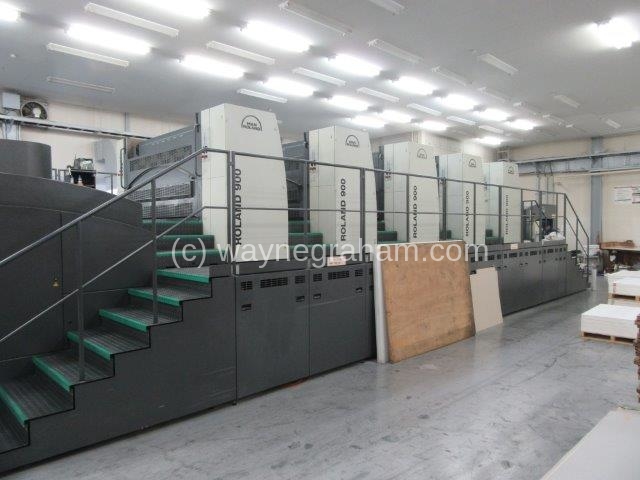 Image of Used Roland 905 XXL Five Colour Very Large Format Printing Press
