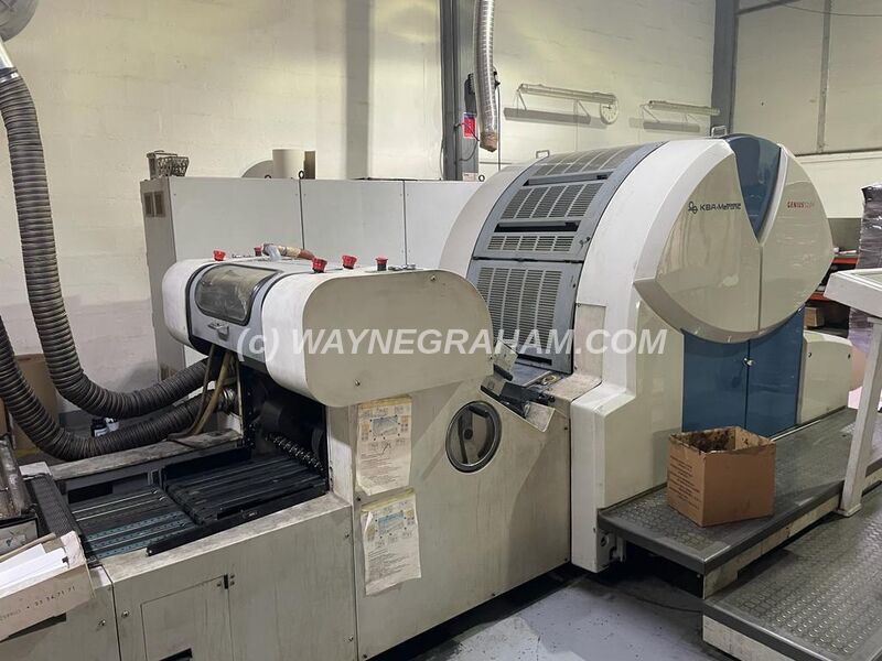 Image of a used Koenig and Bauer KBA Genius 52-5-L UV Five Colour Printing Press with Coater and UV Dryer - Year: 2006 - Only 25 Million Impressions