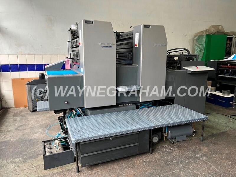 Image of used Heidelberg SM 74-2 straight two colour press for sale - Year: 2001 - Ref: 31619