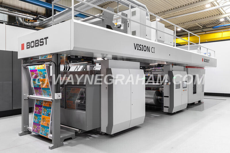 Image of used Bobst CI 8 Colour Flexographic Press for Sale - Year 2023 - Ref: 31771