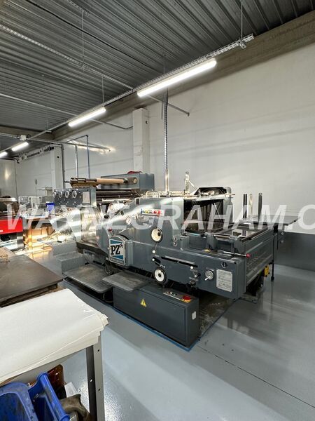 Image of a used Steuer PZ90 Hot Foil Stamping machine for sale