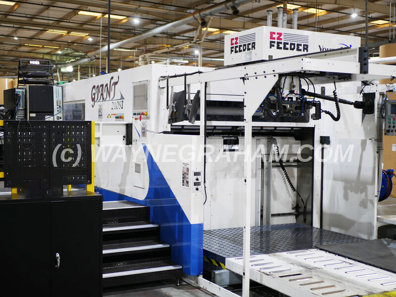 Image of a used YoungShin Large Format Die Cutting Machine for Sale - Year: 2019 - Ref: 31939